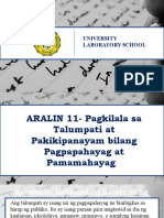 Aralin 11 - Pagsulat Sa Filipino