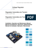 Automatic Voltage Regulator Installation and Maintenance Manual