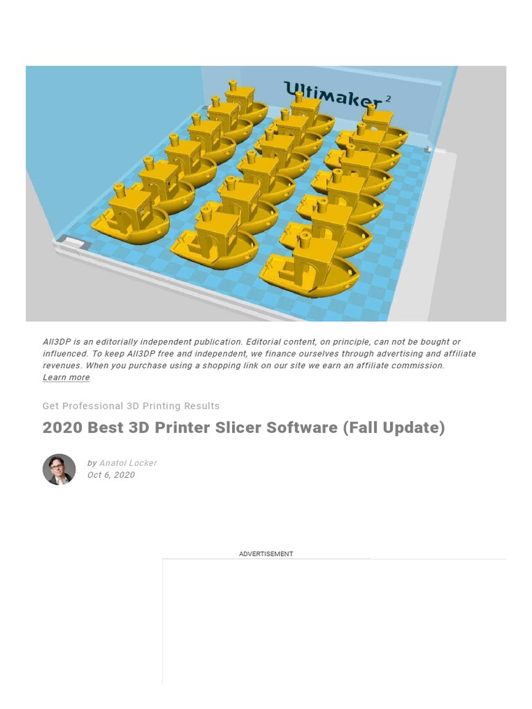 Best 3D Slicer Software Guide | PDF | 3 D Printing | Mac Os
