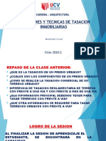 Sesión 7 VAL EDIFICACION-DEPRECIACION