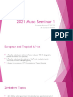 2021 Muso Seminar 1: Presenters MR Muso 0771017392 Ms Sibanda 0774658065