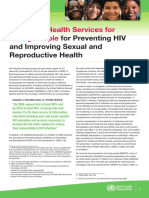 Adolescent Health Service Indicators All