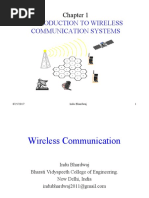 Introduction To Wireless Communication Systems: Chapter 1