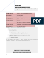 Tipos de Competencias Entre Estado y Ccaa