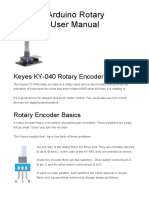 KY-040 Rotary Encoder User Manual
