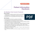 Patient Information Handouts: Appendix 3