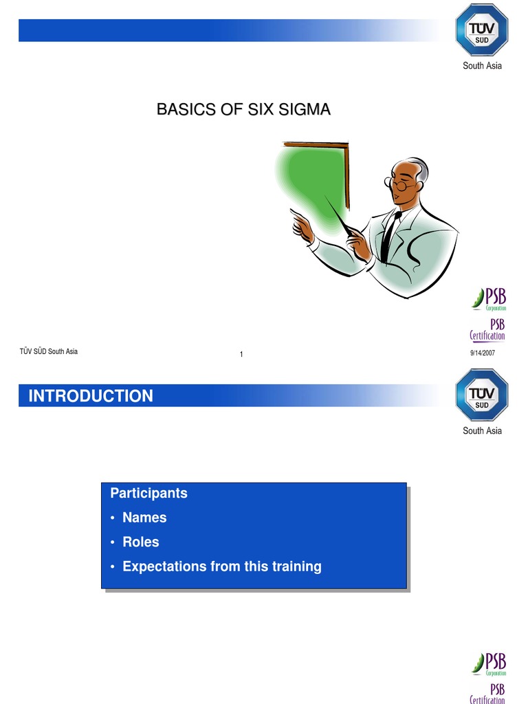Six Sigma Fundamentals Overview | PDF | Six Sigma | Production And ...