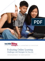 Online Learning Evaluations Uncover Success Strategies