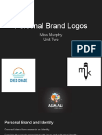 Personal Brand Logos: Miss Murphy Unit Two