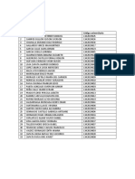 Lista de Alumnos - Estadistica