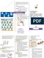 Folleto Higiene Postural