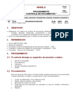 Modelo P001 Controle de Documentos  1ª ed