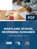 MD School Reopening Guidance