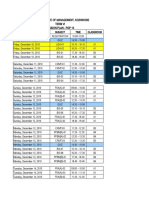 Indian Institute of Management, Kozhikode Term Vi Session Plan - PGP 13