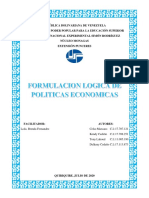 Formulacion Logica de Politicas Economicas (KCDT)