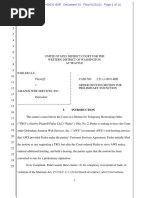 Parler v. Amazon Web Services - Order Denying Preliminary Injunction 1-21-2021