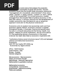 Economics Documents & PDFs | Scribd
