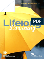 Spring 2021 KCC Lifelong Learning Schedule