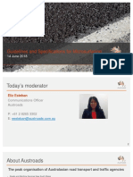 Austroads Webinar-Guidelines and Specifications For Microsurfacing