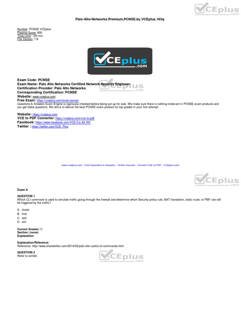PCNSC Online Praxisprüfung