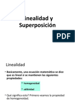 Linealidad y superposición en circuitos eléctricos