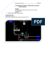 Experiment 7: Pid Controller Tuning of Simulated Gas Mass Flow Process