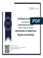 Administrador de Plataformas Curso Desarrollo Estrategias