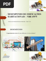 Desempenho de Edificações Habitacionais - NBR 15575v.1