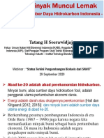 Hilang Minyak Muncul Lemak - Renaisans Sumber Daya Hidrokarbon Indonesia