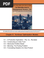 Management Science Chapter 8