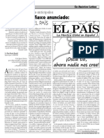 2013-01-31 EBR - (Claridad) Cronica de Un Fiasco Anunciado La Mala Fe en El Pais