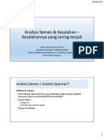 Materi Peserta Semen Analysis For GP Indonesian Doctor