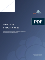 Owncloud Feature Sheet