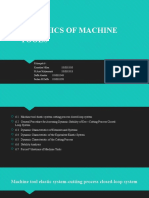 Dynamic of Machine Tools Fix Fix Fix