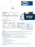 FG Wilson P200-6_50Hz Generator Set Specs