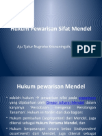 Hukum Pewarisan Sifat Mendel 8