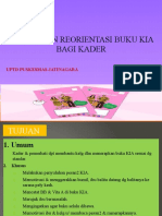 PERTEMUAN REORIENTASI BUKU KIA Bagi Kader