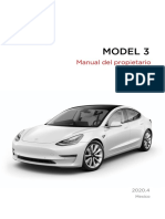Model 3 Owners Manual North America Es MX