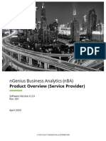 Ngenius Business Analytics (Nba) : Product Overview (Service Provider)