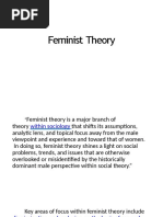 Feminist Theory