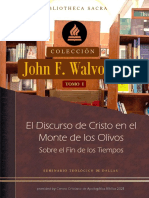 El Discurso de Cristo en El Monte de Los Olivos - John F. Walvoord