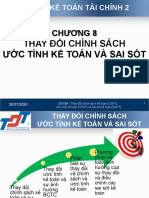 KTTC 2 - Chuong 8 - Thay Doi Chinh Sach Ke Toan