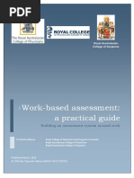 Work Based Assessment A Practical Guide