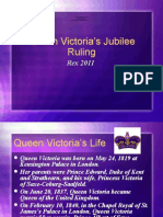 Queen Victoria's Jubilee Ruling