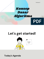 Pertemuan 2 - Konsep Dasar Algoritma