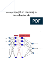 Backpropagation Learning in Neural Networks