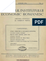 BIER Aprilie 1924 Unificarea Monetara