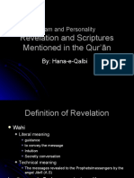 Revelation and Scriptures Mentioned in The Quran 1