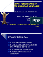 Komunikasi Pendidikan & Ket Mengajar