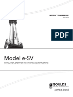 Model e-SV: Instruction Manual